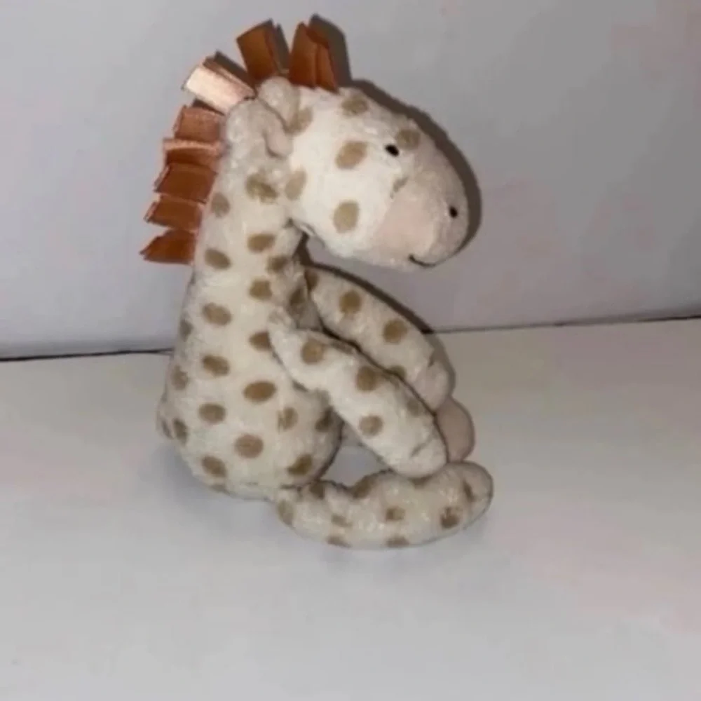 Little Jellycat Georgie Giraffe Rattle Plush, 9